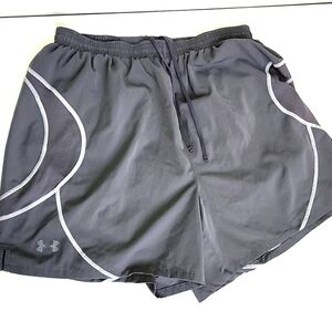 Under Armour Size Medium Grey Sporty Athletic Shorts